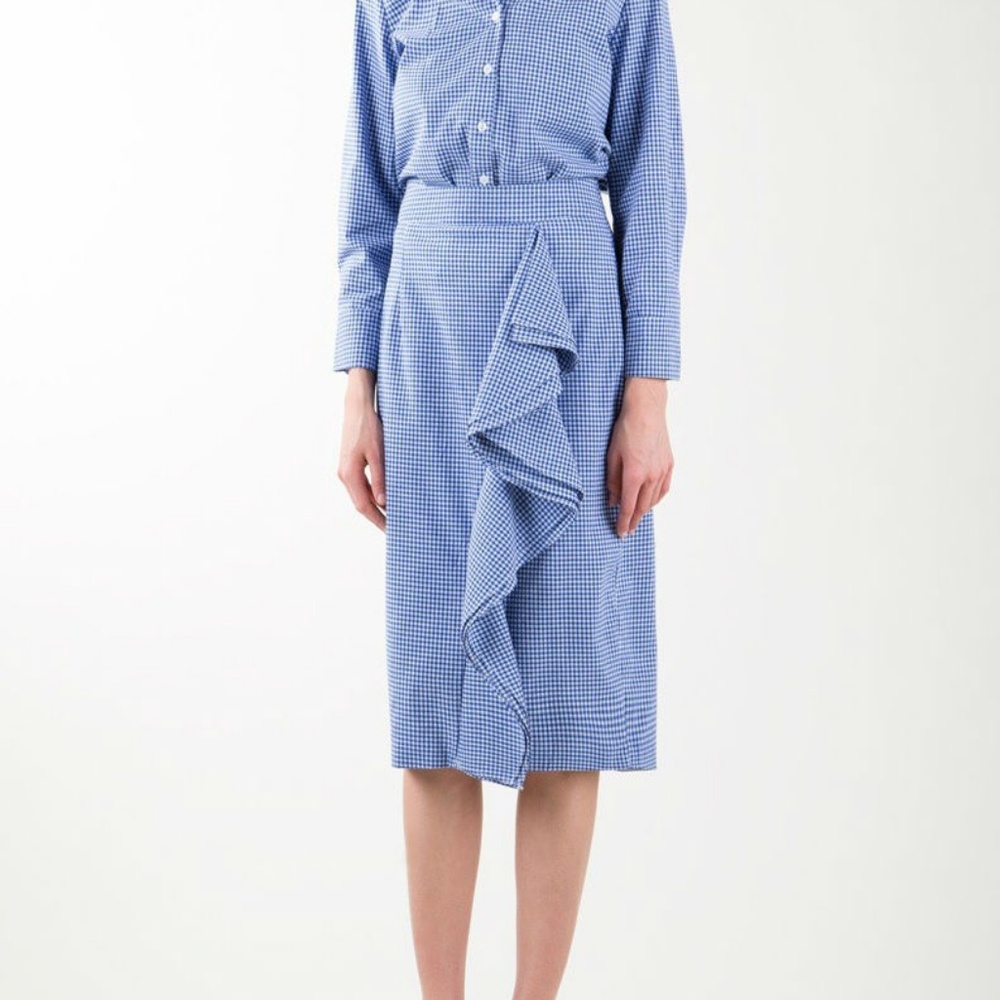 Gingham Ruffle Skirt - Picture 6 of 6
